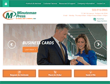 Tablet Screenshot of minutemanportland.com